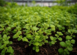 Mint Rust � Orange Pustules on Leaves and Stems � mint plant care