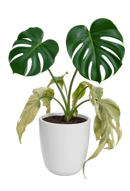 Mealybug Infestation — Pseudococcus spp. — monstera plant care