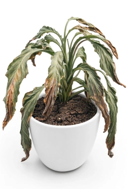 Peace Lily — Powdery Mildew — Erysiphe & Golovinomyces spp.