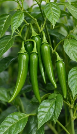 Powdery Mildew on Chili Pepper Leaves � chili pepper plant care