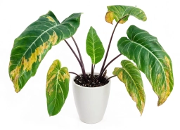 Philodendron — Underwatering & Chronic Drought Stress