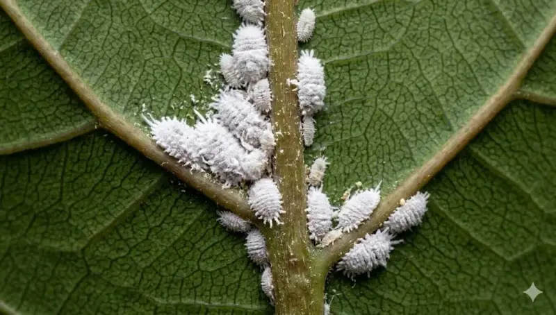 Mealybug — Waxy Masses