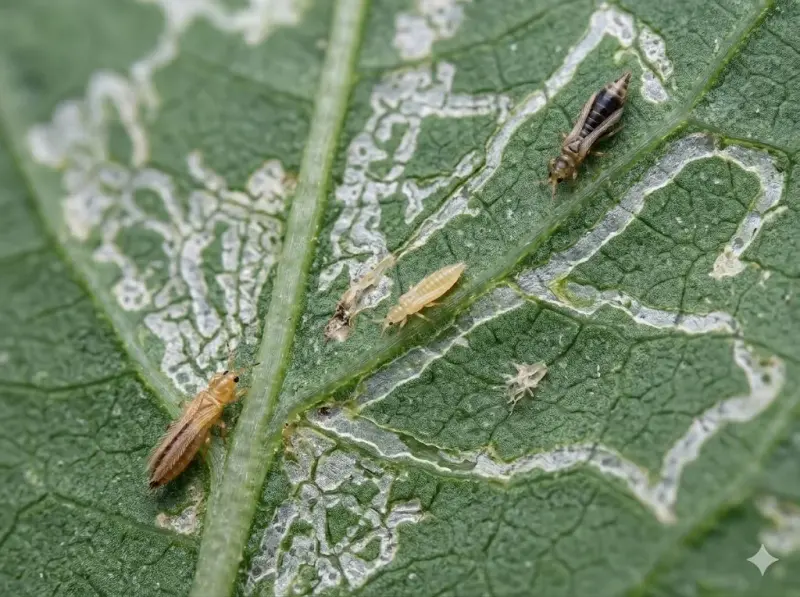 Thrips — Leaf Silvering